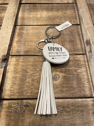 Sleutelhanger /Tashanger +Tassel / Kwast Family