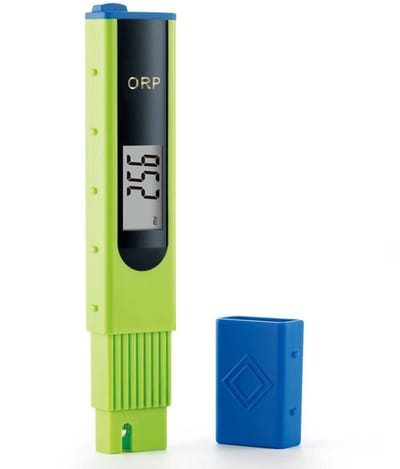 Redoxtester, 1-puntskalibratie, oxidatiereductiepotentieel, aquaria, zwembaden, waterzuiveringssystemen, aquacultuur, spa's