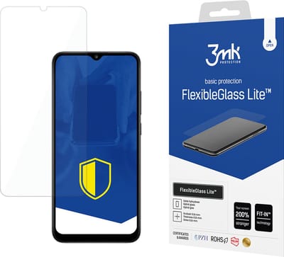 3MK FlexibleGlass Lite - Hybride Beschermglas - Samsung Galaxy A03s - Ultra Dun - Zelfherstellend