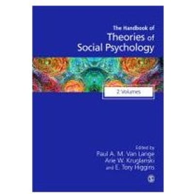 Handbook Of Theories Of Social Psychology - Van Lange