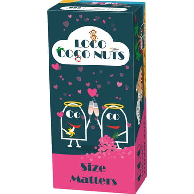 Geronimo Games - Loco Coco Nuts: Size Matters - Kaartspel - partyspel - 3+ spelers - Vanaf 16 jaar
