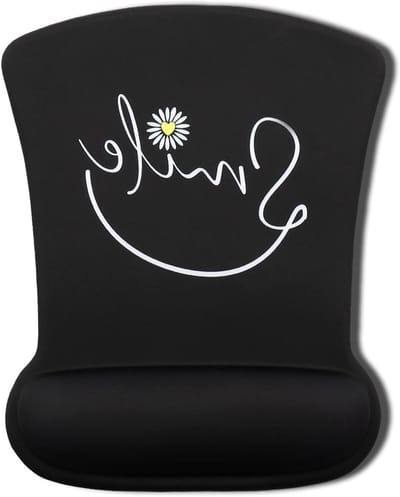 Ergonomische Muismat met Gel Kussen en Polssteun - 20 x 25 cm, Comfortabel en Ondersteunend voor Langdurig Gebruik