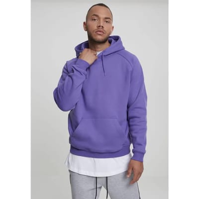 Urban Classics - Blank Hoodie/trui - XL - Paars