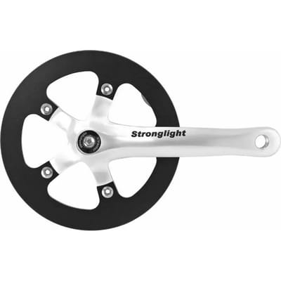 Road crankstel met behuizing voor overbrenging zonder kettingspanner voor geïntegreerde versnellingsnaaf Stronglight Impact R 42Dts 8V. 170 mm