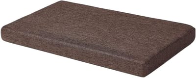 Bankkussen Buiten - Zitkussen Terras - Comfortabel Zitten - Traagschuim Vulling - 80x190 cm - Bruin