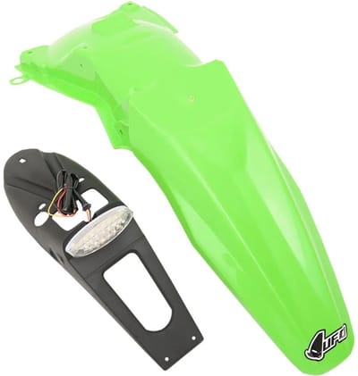 Ufo Kawasaki Klx 450 R 08 Achterspatbord Groen