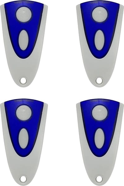 Bedienbaas afstandsbediening geschikt voor Novoferm 4x - 502/504/512 & MAX/Mix/MTR 433 MHz modellen