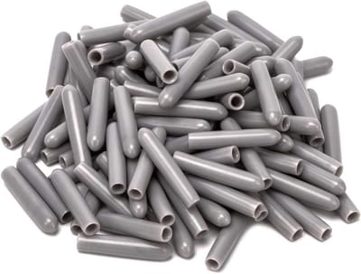 Doppen voor vaatwasserrek - Beschermende PVC doppen 2,5 cm en 3 mm diameter - 100 stuks