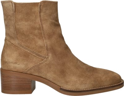 Piedi Nudi Zuma Enkellaarsjes - Dames - Cognac - Maat:36
