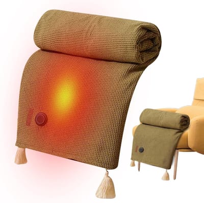 Verwarmde Deken - Warmtekussen Sjaal - Comfort Thuis - Snelle Verwarming - 150x80cm