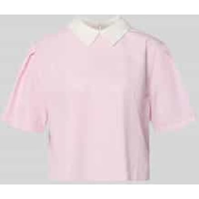 Boxy fit blouse van puur katoen