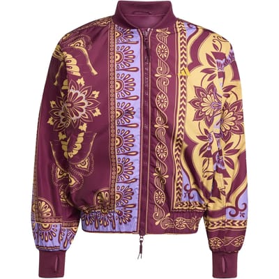 Windjack adidas Veste Varsity X Farm rouge, rose oversize