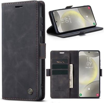 Multimedia & Accessoires Urban Book Case Hoesje geschikt voor Samsung Galaxy A56 5G – Zwart -Telefoonhoesje – Met Stand – Kaarthouder – Pasjes Houder – Magneet Sluiting – Bookcase