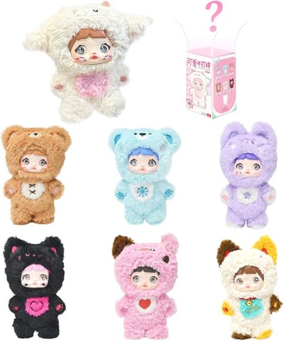 Pluchen Blind Box Figuren: Verrassing Knuffels in Gesloten Verpakking