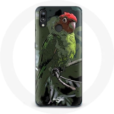 Coque pour Huawei P20 Lite Pionus Perroquet Rouge Vert