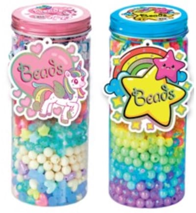 Totum kralenset speelgoed Moxy beads in koker 200 gram creatief.