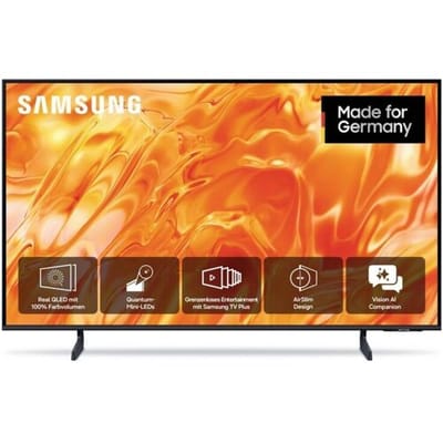 Samsung GQ50QN70 QLED-TV 125 cm 50 inch Energielabel E (A - G) CI+*, DVB-C, DVB-S2, DVB-T2, Smart TV, UHD, WiFi Zwart
