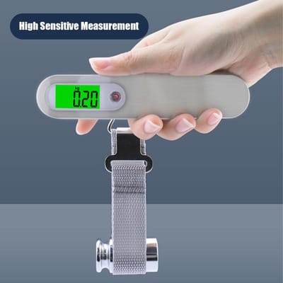 Digitale Bagage Weegschaal Reisbenodigdheden Draagbare Handheld Weegschaal met LCD Display Koffer Weegschalen Cadeau voor