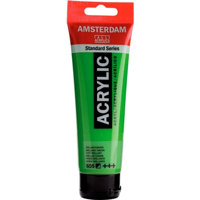 Amsterdam Standard Series Acrylverf Tube 120 ml Briljantgroen 605