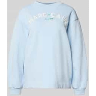 Relaxed fit sweatshirt met Logodetail