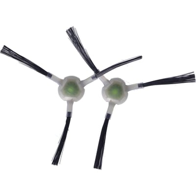 4 Set Zijborstels Vervanging Geschikt voor Lefant M210 M210S M210B M213 Robtic Stofzuiger gray