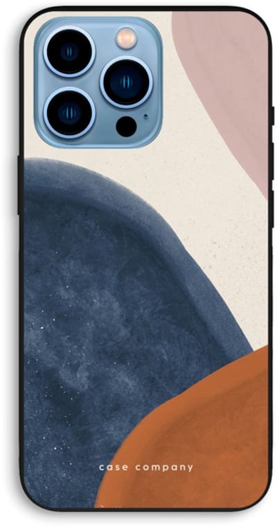 Case Company® - Hoesje geschikt voor iPhone 13 Pro Max hoesje - Geo #1 - Biologisch Afbreekbaar Telefoonhoesje - Bescherming alle Kanten en Schermrand