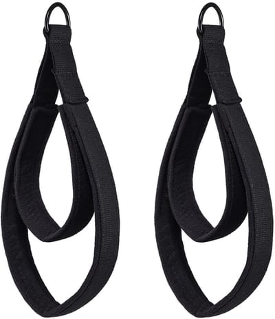 Pilates Reformer Straps – Dubbele Lussen – Comfortabele Hand- & Voetlussen – Geschikt voor Thuis & Studio Workouts