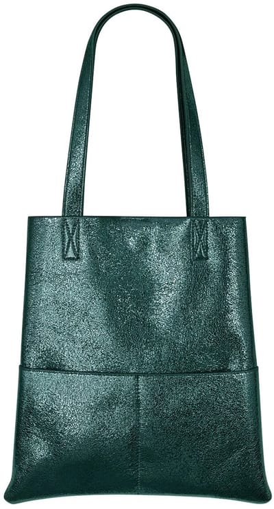 Metallic Shopper Green