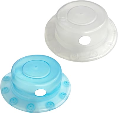 Afvoerafdekking voor badkuip - Set van 2 stuks - Opvouwbare gootsteenafdekking - Badkamer accessoires - Wit