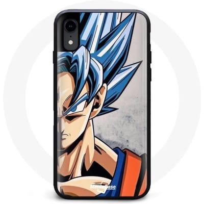 Coque Iphone XR Dragon Ball Z Hair Blue