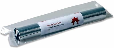 Vensterbankfolie - Wit/Zilver - 20cm x 5m 20cm x 5m