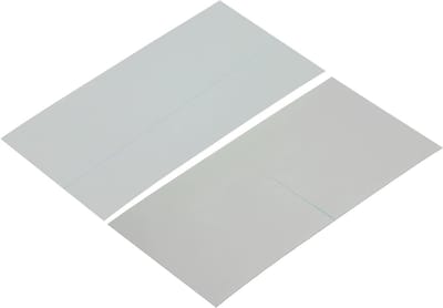 6.5 Inch Gepolariseerde Film Vellen, 2 Stuks Zelfklevende Polaroid Filters voor Scherm Fotografie en Verlichting, 8 x 15 cm, 0/90 Graden