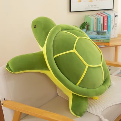 Poupée Tortue Poupée en Peluche Tortue Poupée de Chiffon Cadeau d'Anniversaire Filles Cadeau Aquarium 30cm