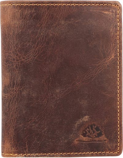 GREENBURRY portemonnee Vintage Wallet RFID Brown bruine