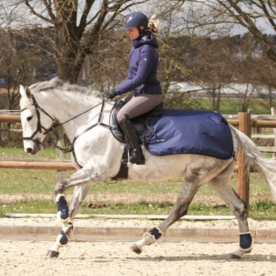 Busse Trainingsdeken Rain 50-Navy-125-175