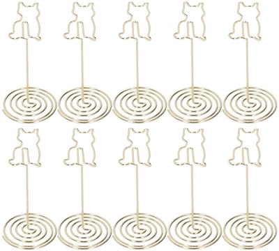 Allecto - Tafel Nummer Houder - Kat Foto Clip - Schattig Design