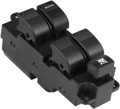 Autoruit Schakelaar - Raamknop - Rijcomfort Verbeteren - Directe Plug-and-Play - 11+4 Pinnen - Zwart
