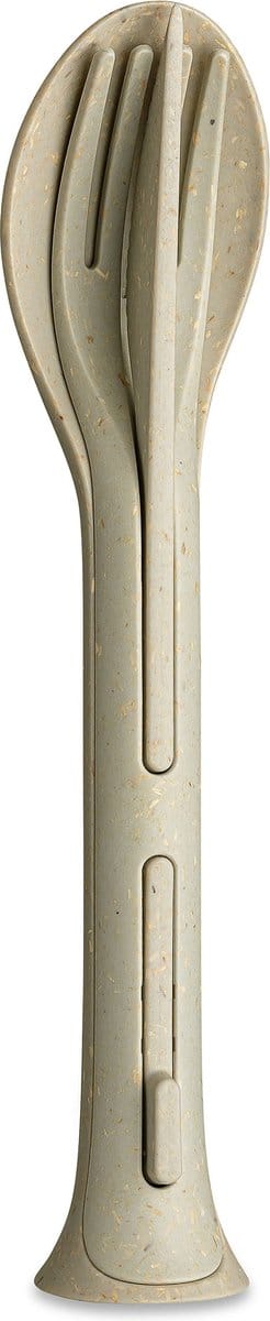 Reisbestek, Set van 3, Klein, Organic, Zand Beige - Koziol | Klikk