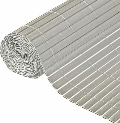 Nature - Tuinscherm - dubbelzijdig - 1 x 3m - PVC - groen - zeer goede afscherming