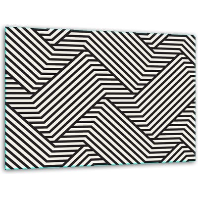TMK ArtDeko - Glazen Snijplank - 40x30 cm - Vlak Horend