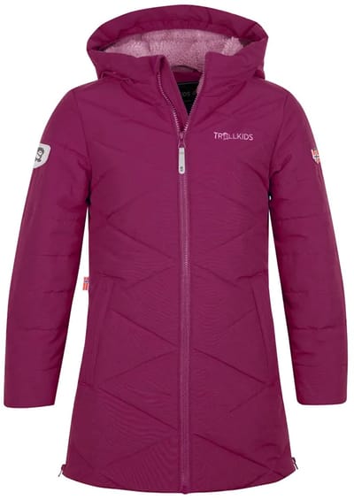 Trollkids Bergen Coat Jas Paars 128 cm Meisje