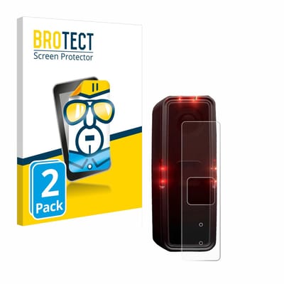 BROTECT - Screenprotector voor Alps Alpine Ride Safety RS 1000 - Folie Beschermfolie transparant 2 Stuks