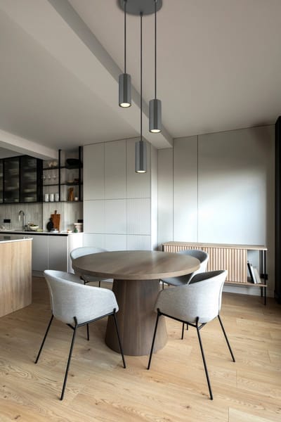Hanglamp JAMES 6.0 cm 3-lichts Mat Grijs