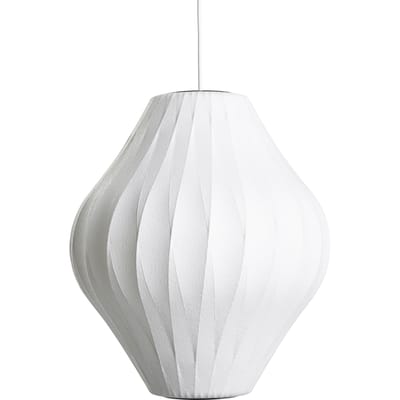 HAY Nelson Pear Crisscross Bubble Hanglamp Medium Off-White