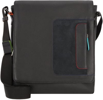Mywalit Schoudertas leer 22 cm - Dames - black/pace