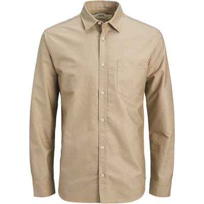 Shirt met lange mouwen Jack & Jones Lesner Oxford Solid