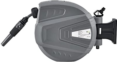 Tuinslanghaspel 20 m met Draaibare Wandhouder en Automatische Invoerefunctie