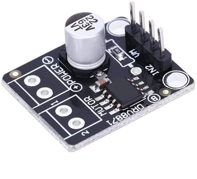 Jhubersproducts - H-brug DC Motor Control Module - 3.6A PWM - 6.5-45V - Stabiele motorsturing - DC motorbesturing - Geschikt voor diverse toepassingen