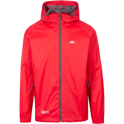 Waterdichte hoodie met rits Trespass Qikpac