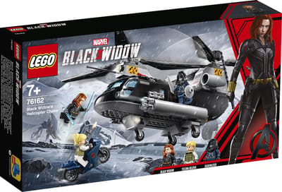 LEGO Marvel Avengers Black Widow's helikopterachtervolging 76162 bouwset (271 onderdelen)